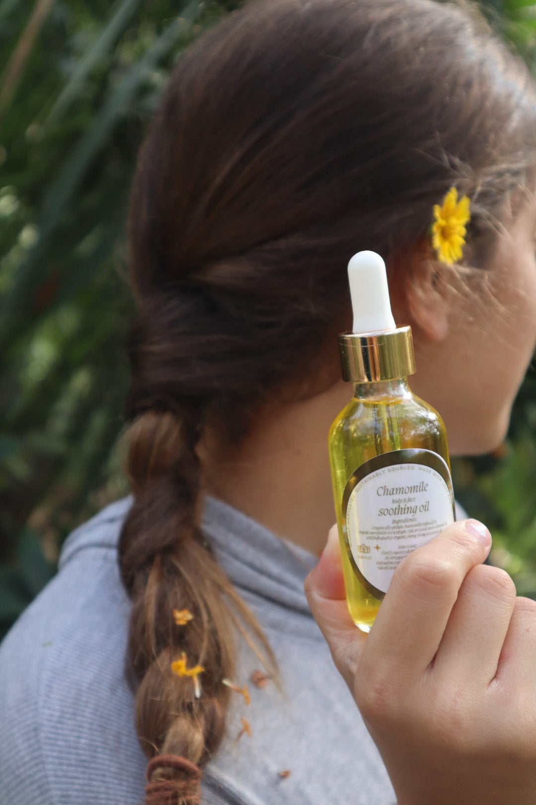 Chamomile soothing body & face oil